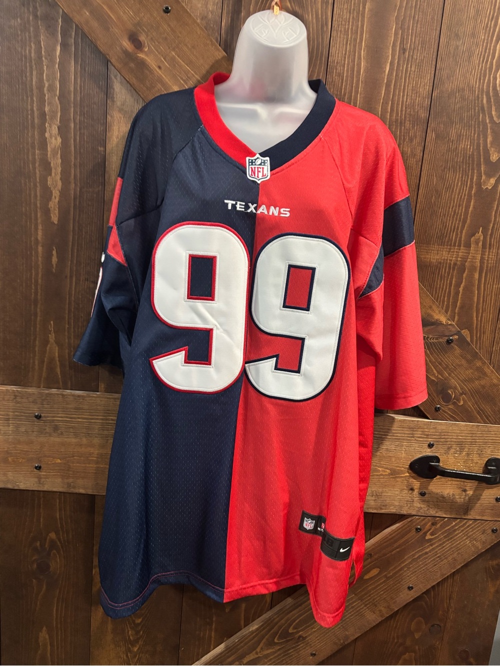 Men's Houston Texans JJ Watt Nike Limited Split Jersey